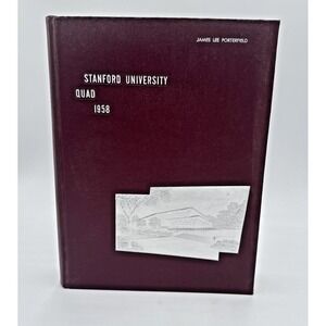 Stanford University 1958 Quad Yearbook Stanford California No Autographs